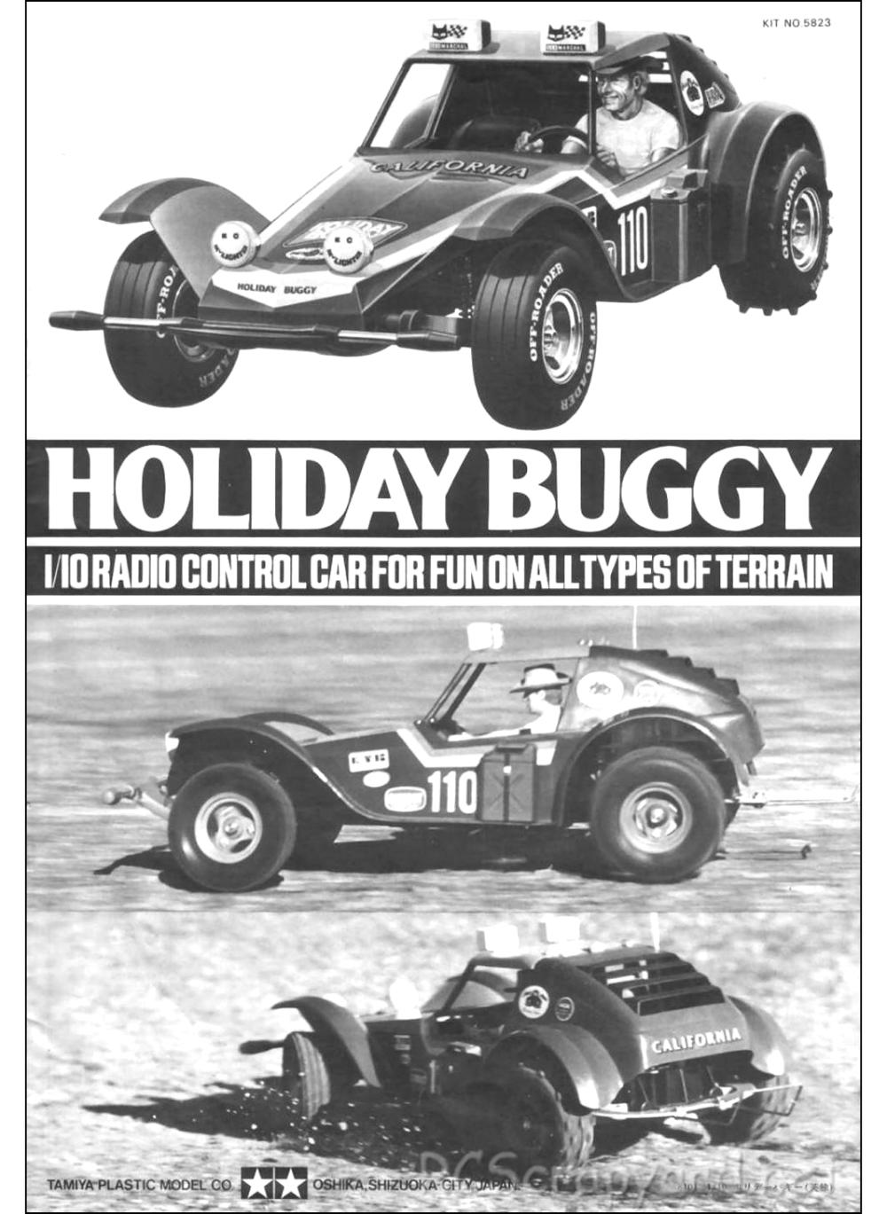 Tamiya - Holiday Buggy - 58023 - Manual