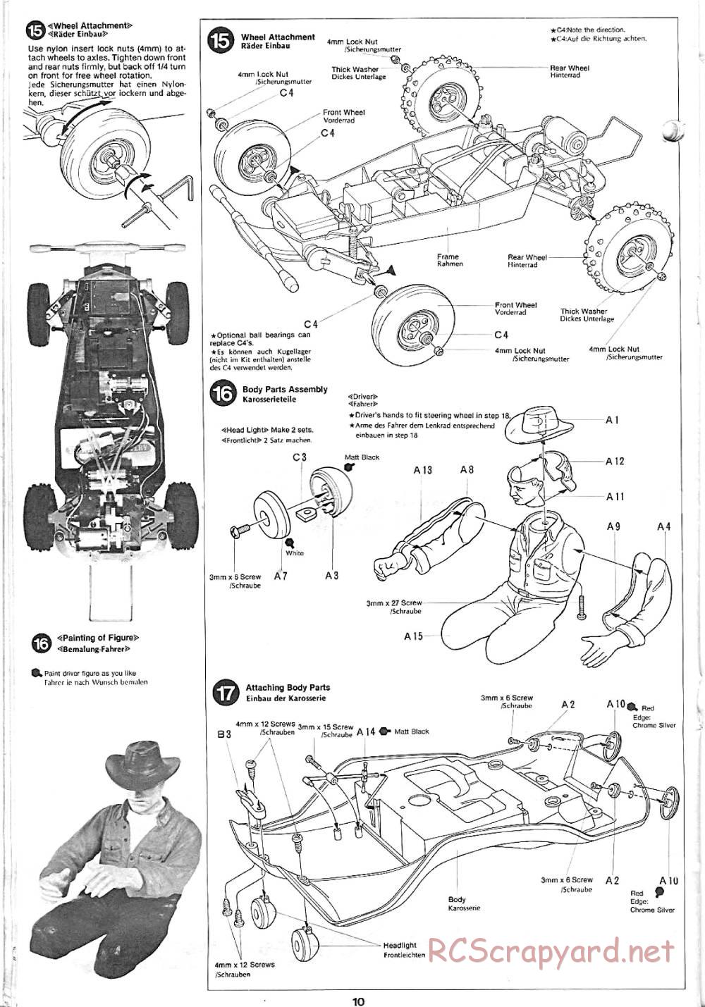 Tamiya - Sand Rover - 58024 - Manual - Page 10