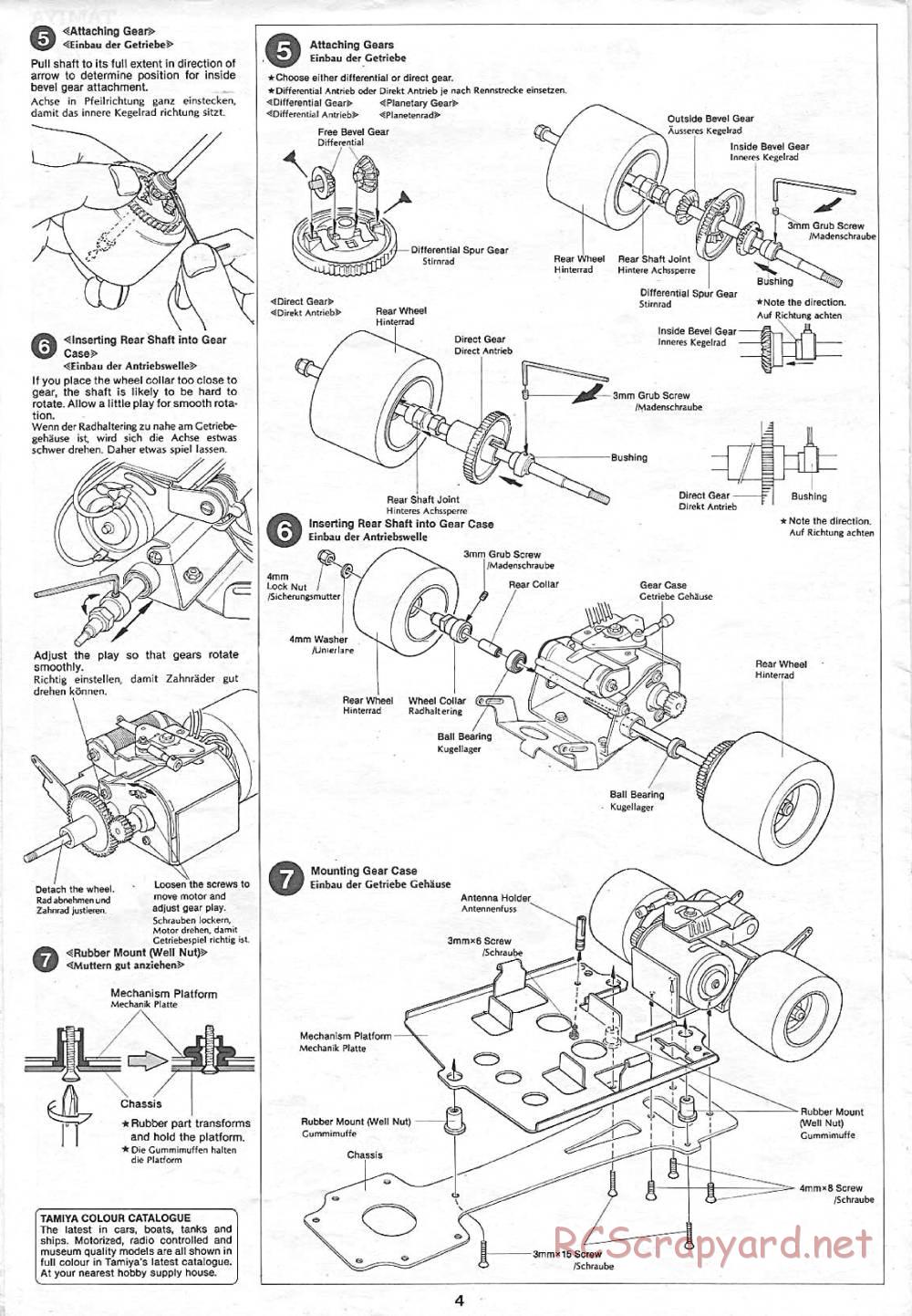 Tamiya - Renault 5 Turbo (CS) - 58026 - Manual - Page 4
