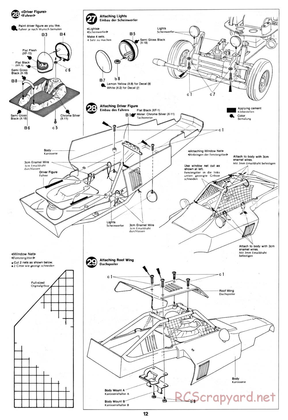 Tamiya - Super Champ - 58034 - Manual - Page 12