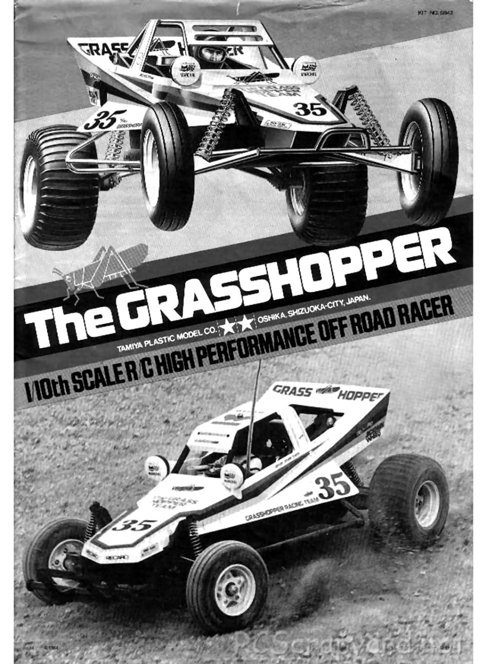 Tamiya - The Grasshopper - 58043 - Manual