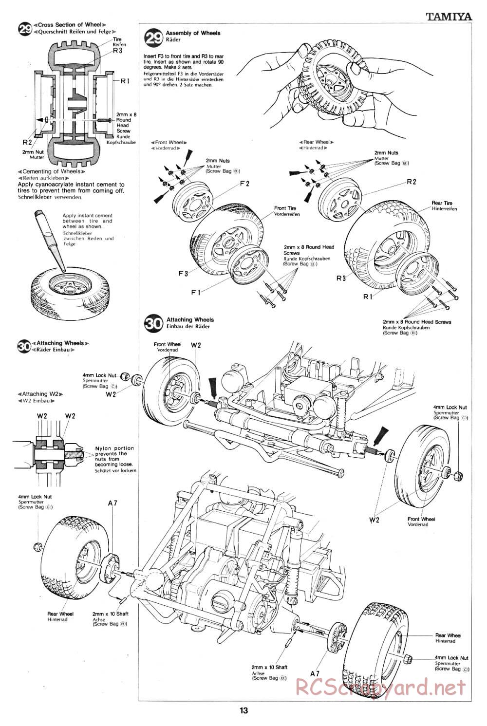 Tamiya - Fast Attack Vehicle - 58046 - Manual - Page 13