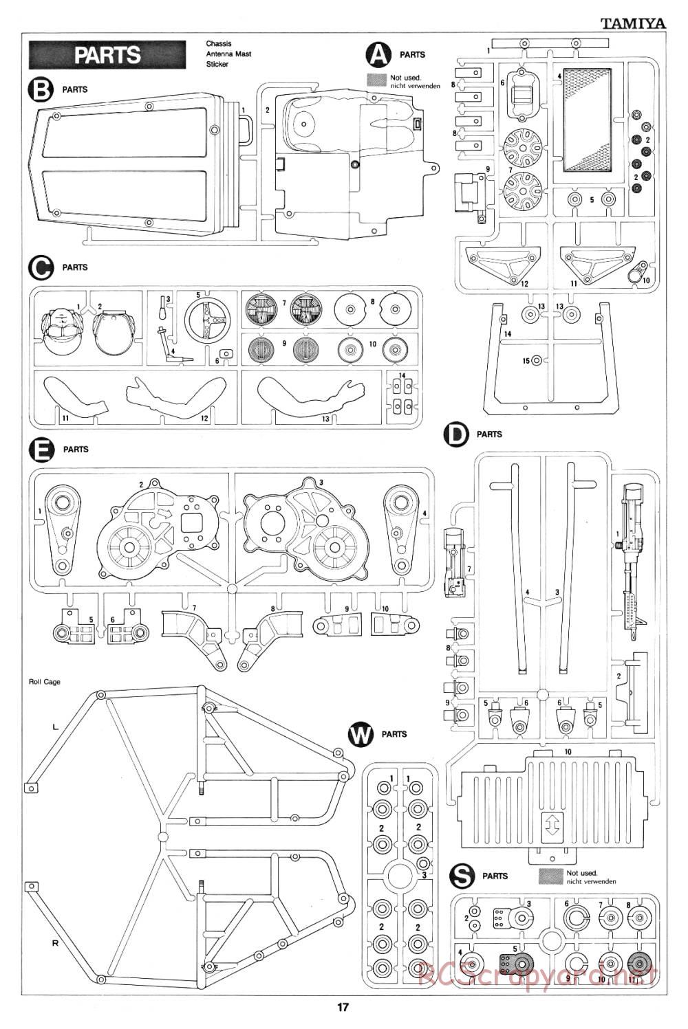 Tamiya - Fast Attack Vehicle - 58046 - Manual - Page 17