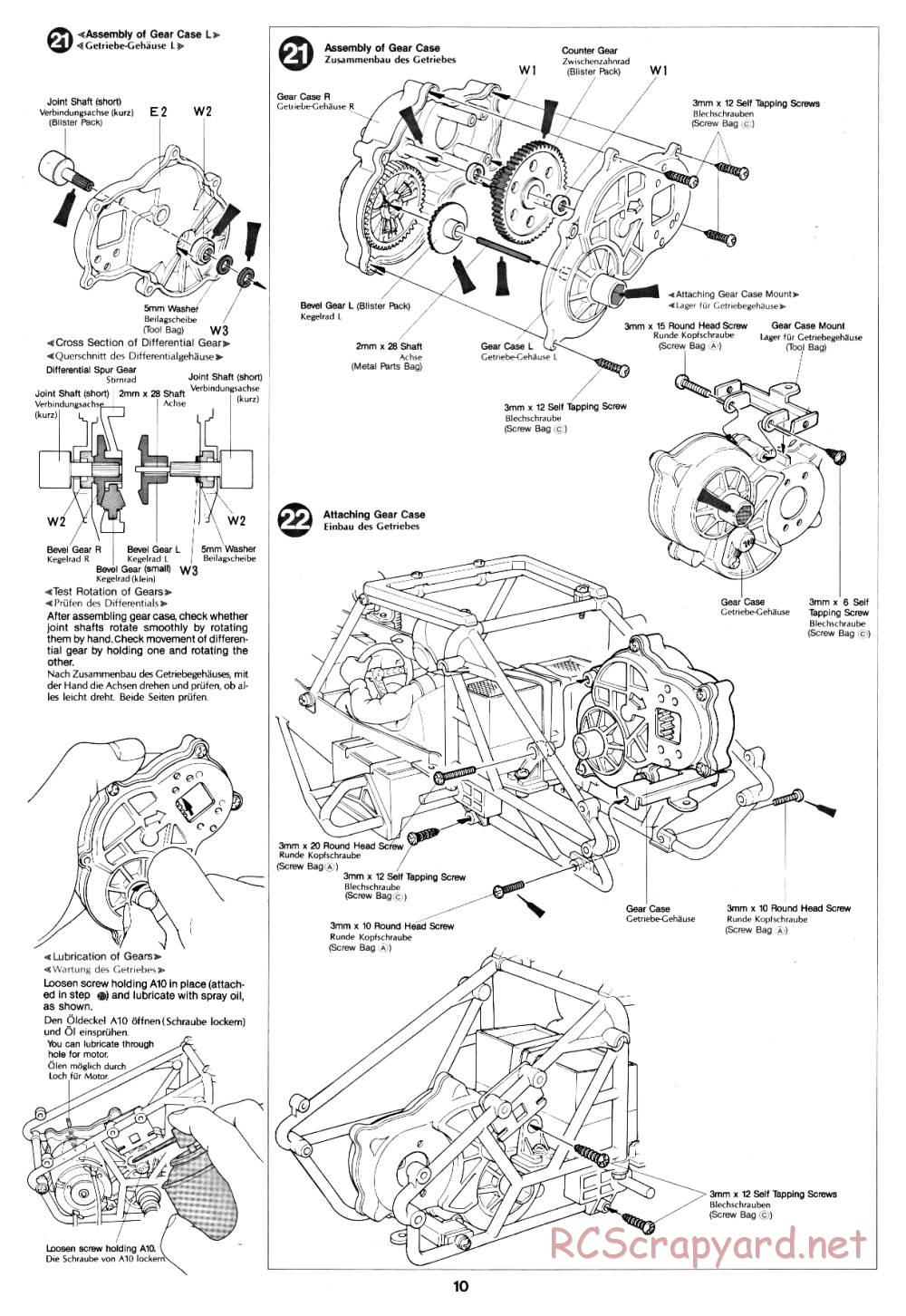 Tamiya - Fast Attack Vehicle - 58046 - Manual - Page 10