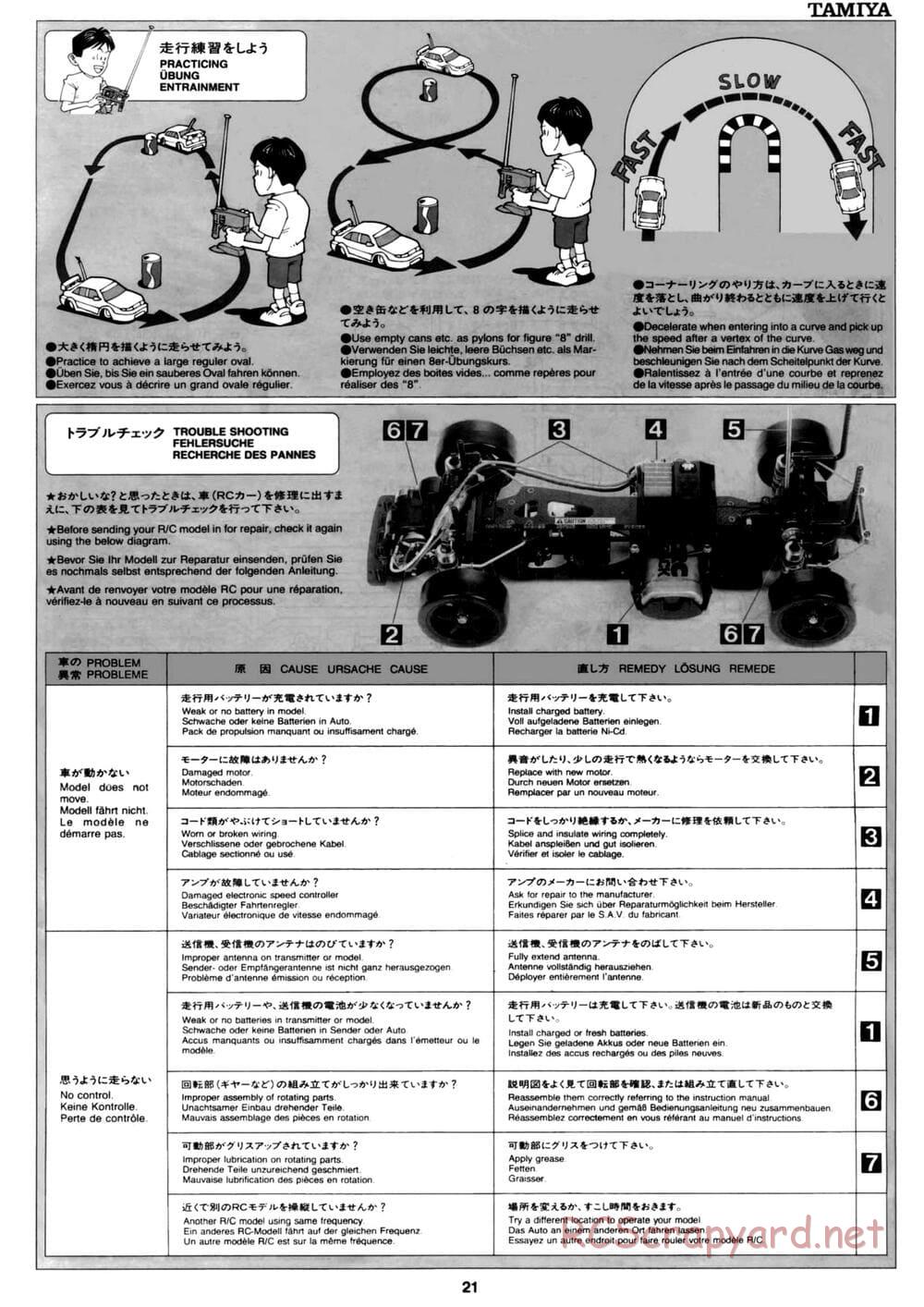 Tamiya - David Jun TA03F Pro Chassis - Manual - Page 21