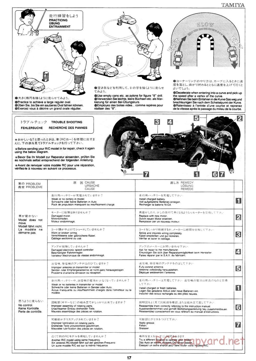 Tamiya - Mad Bull Chassis - Manual - Page 17