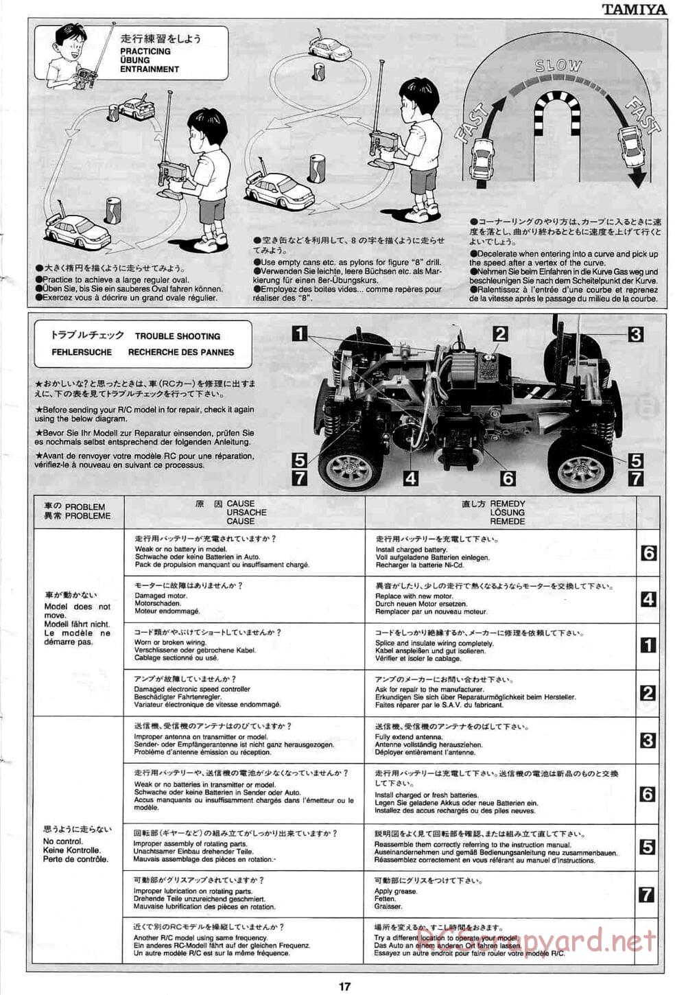 Tamiya - Rover Mini Cooper Racing - M03 Chassis - Manual - Page 17