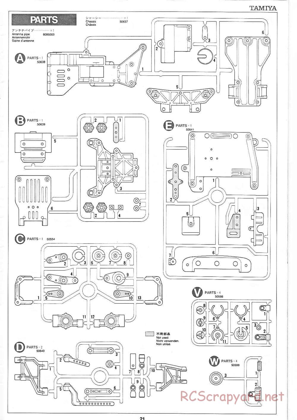 Tamiya - Volkswagen New Beetle - FF-01 Chassis - Manual - Page 17
