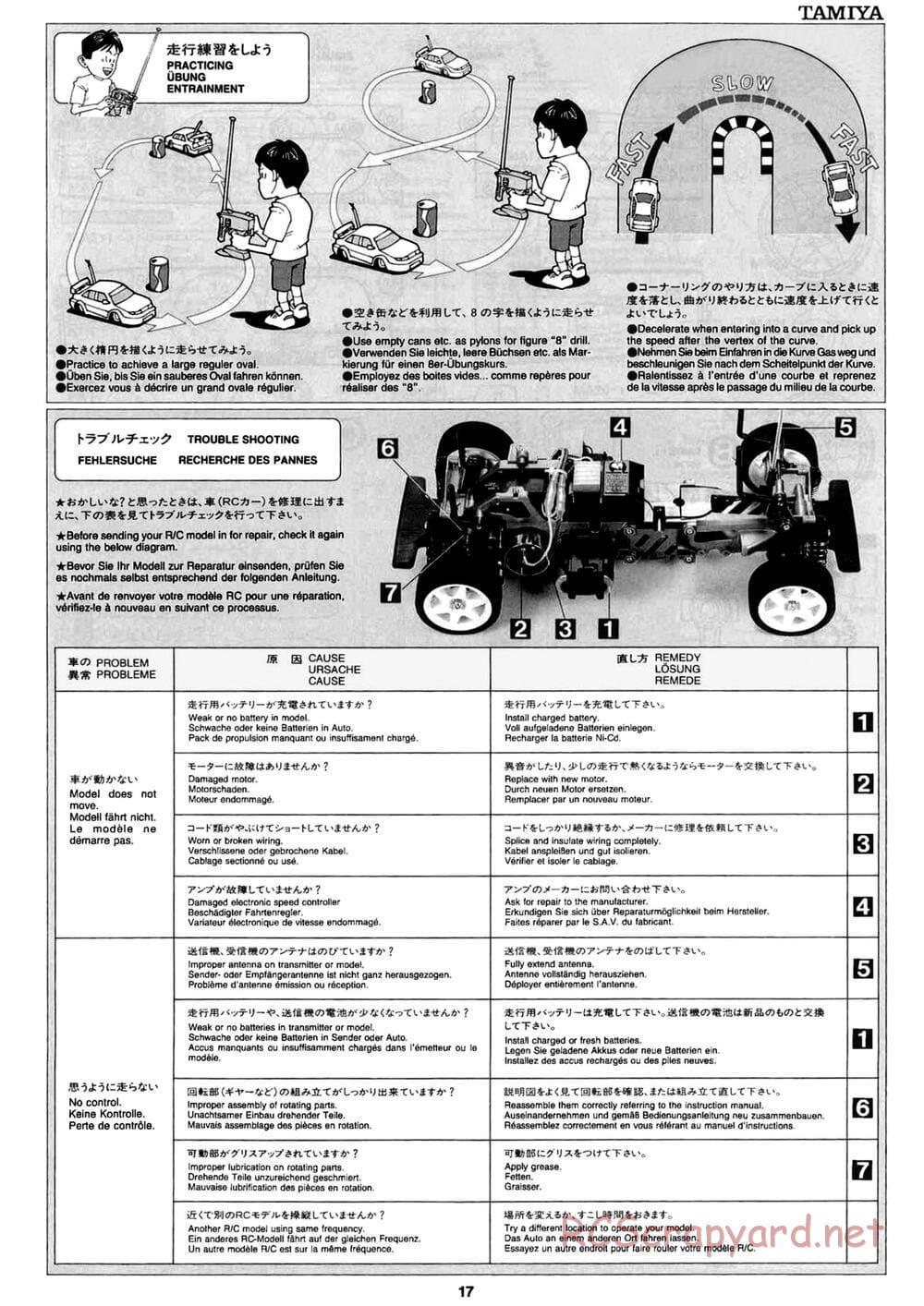 Tamiya - Peugeot 306 Maxi WRC - FF-02 Chassis - Manual - Page 17