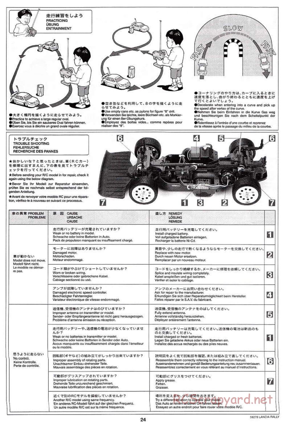 Tamiya - Lancia 037 Rally - TA-03RS Chassis - Manual - Page 24