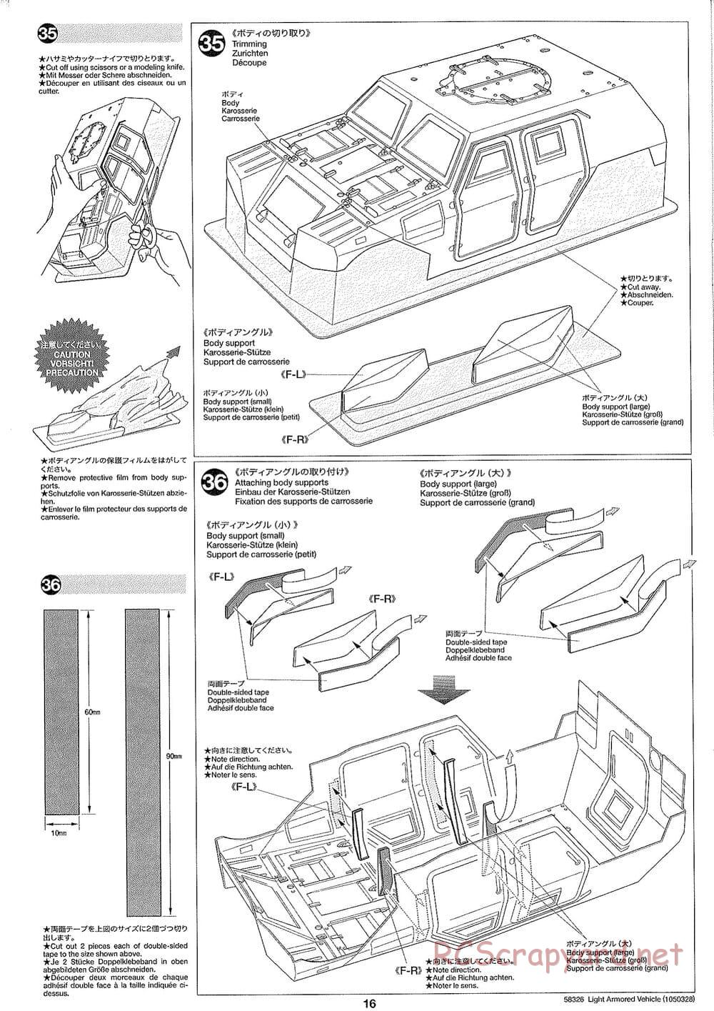 Tamiya - JGSDF Light Armored Vehicle - TA-01 Chassis - Manual - Page 16