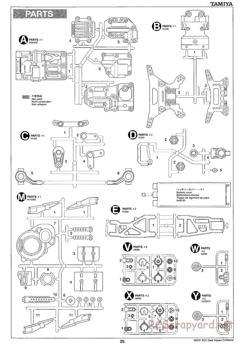 Tamiya - Dark Impact Chassis - Manual - Page 25