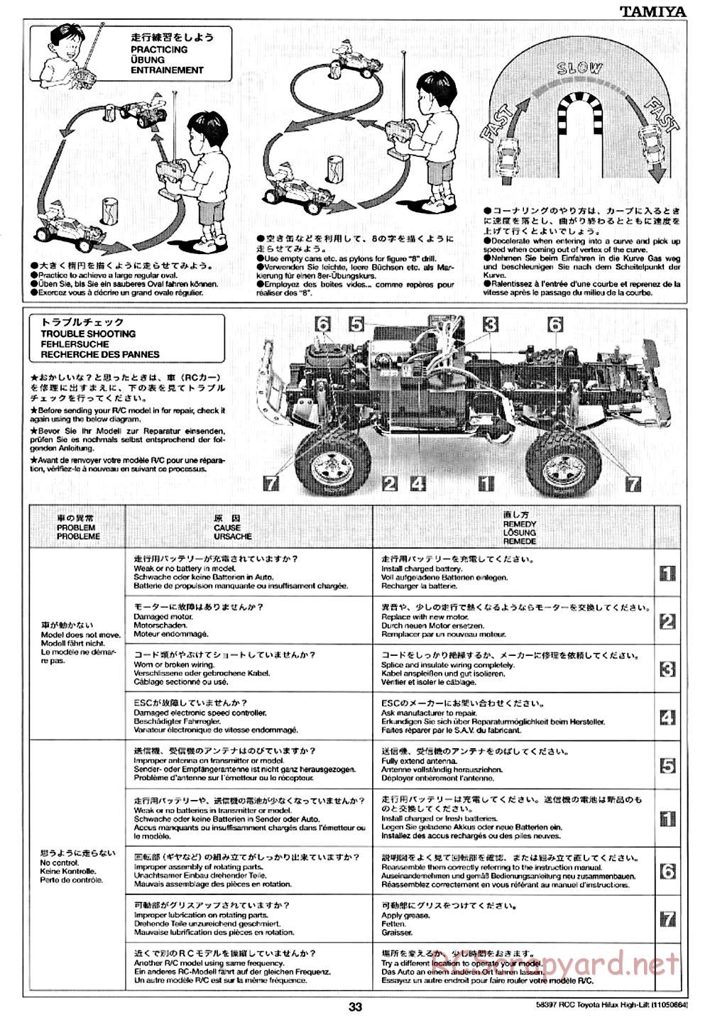 Tamiya - Toyota Hilux High-Lift Chassis - Manual - Page 28