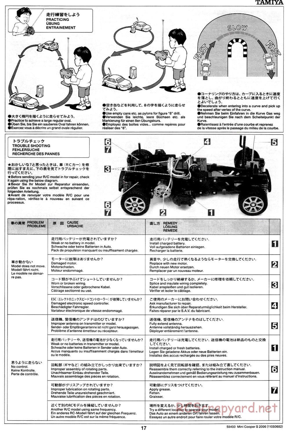 Tamiya - Mini Cooper S 2006 - M03L Chassis - Manual - Page 17
