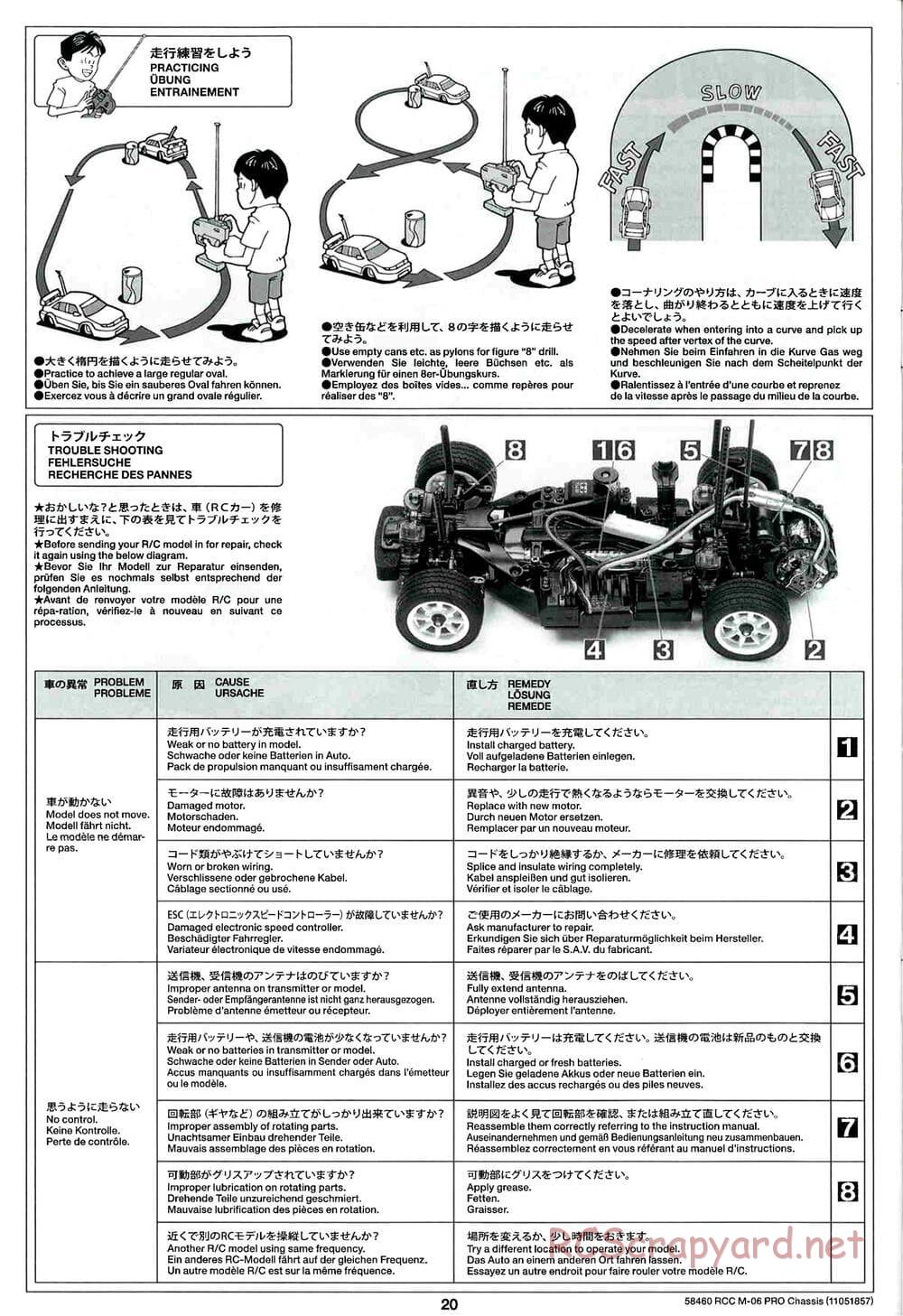 Tamiya - M-06 Pro Chassis - Manual - Page 20