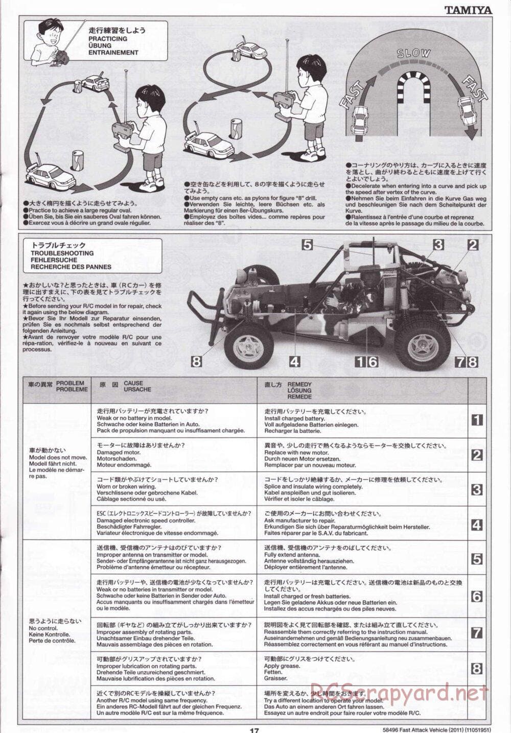 Tamiya - Fast Attack Vehicle 2011 - FAV Chassis - Manual - Page 17