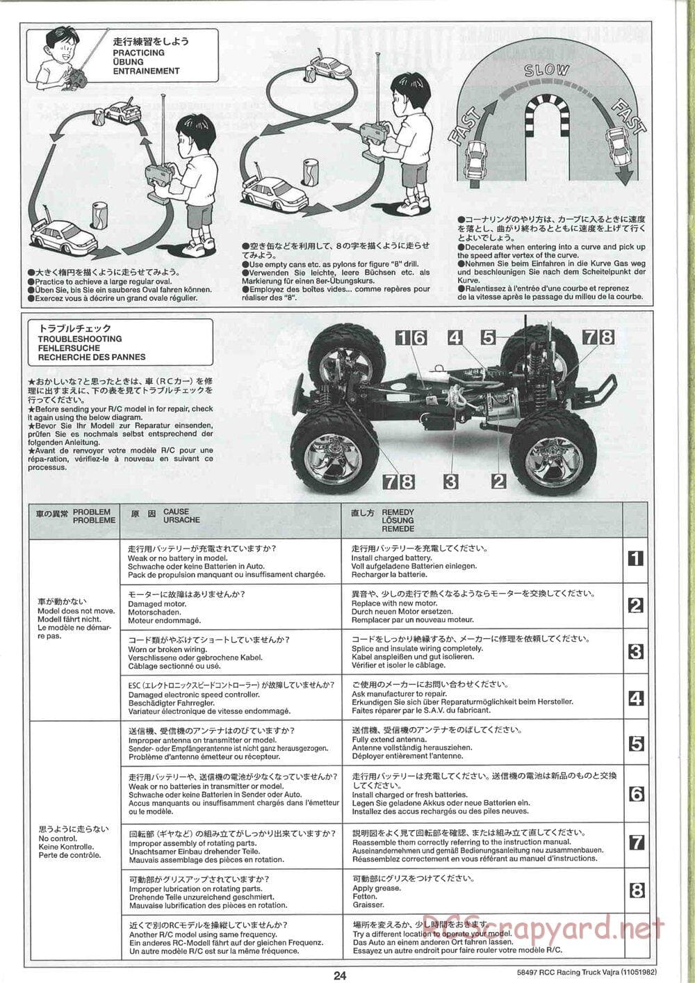 Tamiya - Vajra - AV Chassis - Manual - Page 24