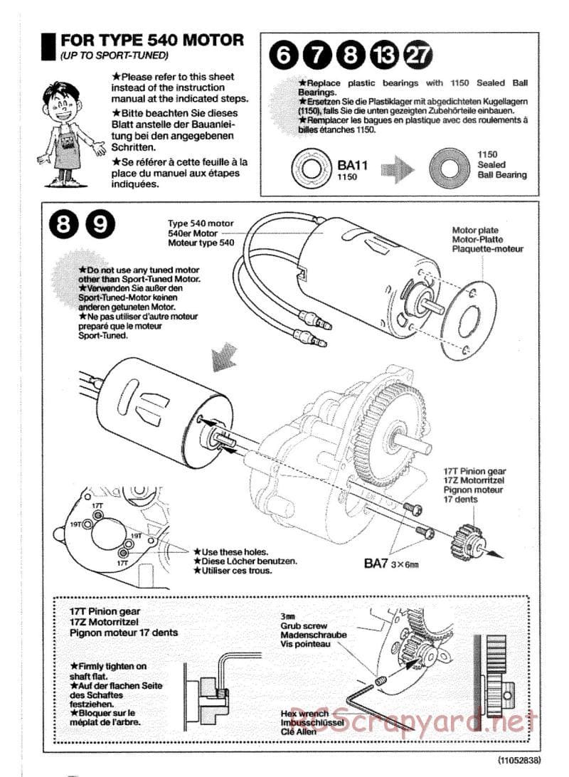 Tamiya - Street Rover Chassis - Manual - Page 26
