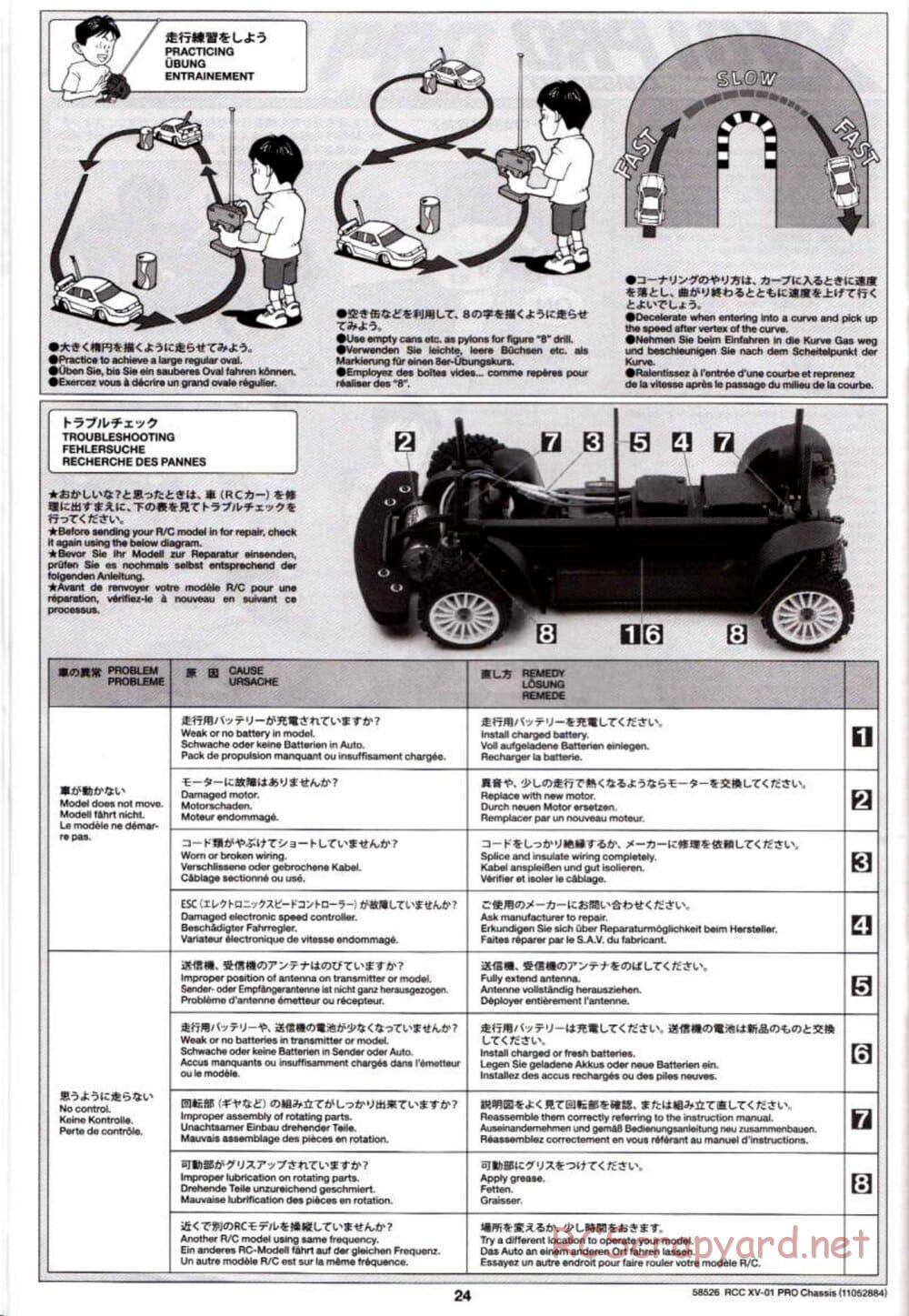 Tamiya - XV-01 PRO Chassis - Manual - Page 24