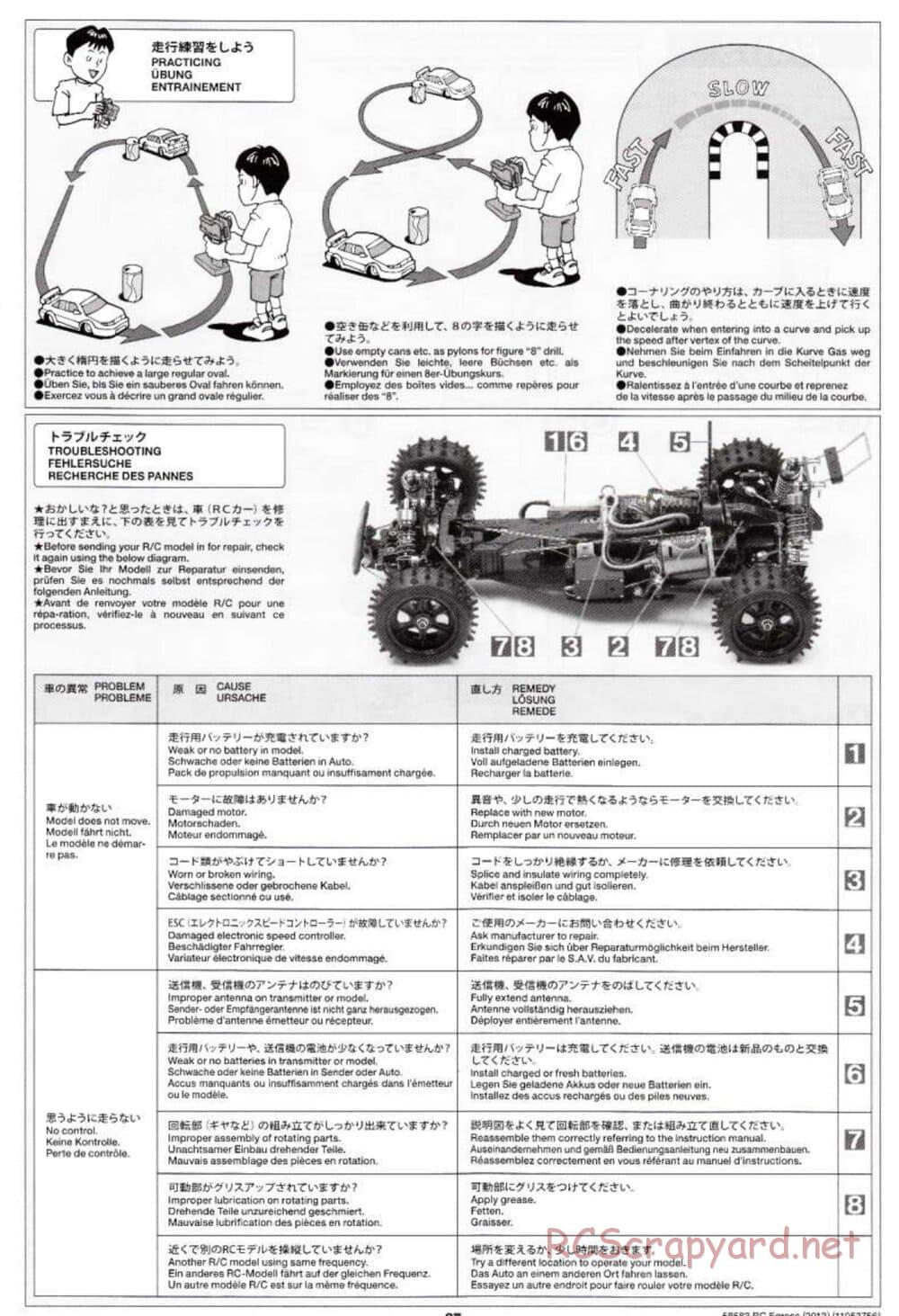 Tamiya - Egress 2013 - AV Chassis - Manual - Page 27