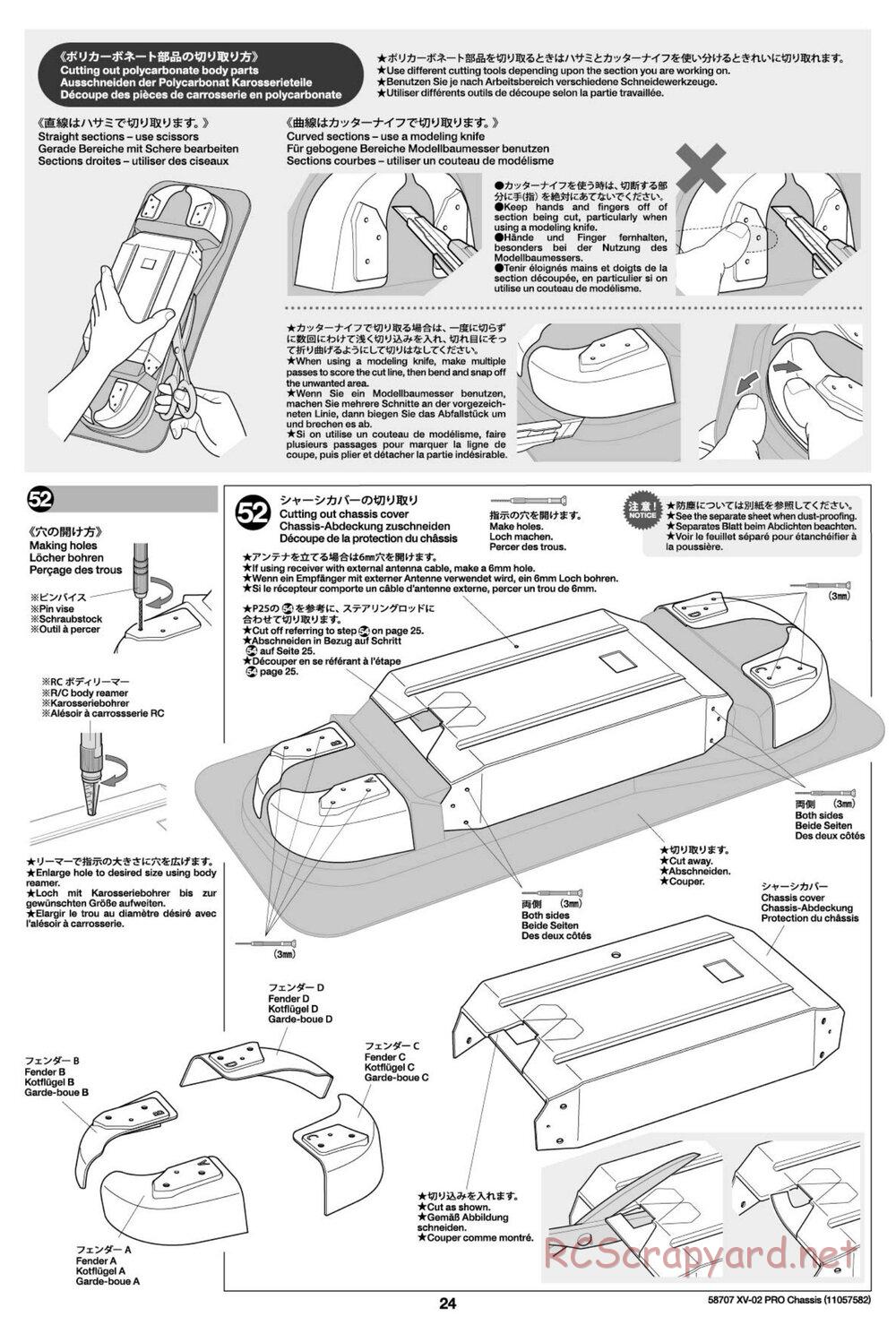 Tamiya - XV-02 Pro Chassis - Manual - Page 24