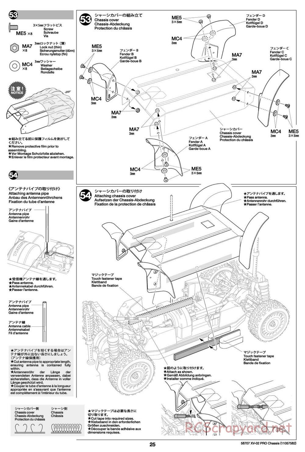 Tamiya - XV-02 Pro Chassis - Manual - Page 25