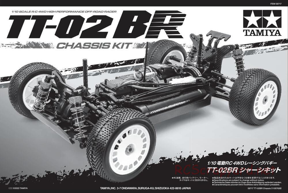 Tamiya - TT-02BR Chassis - Manual - Page 1