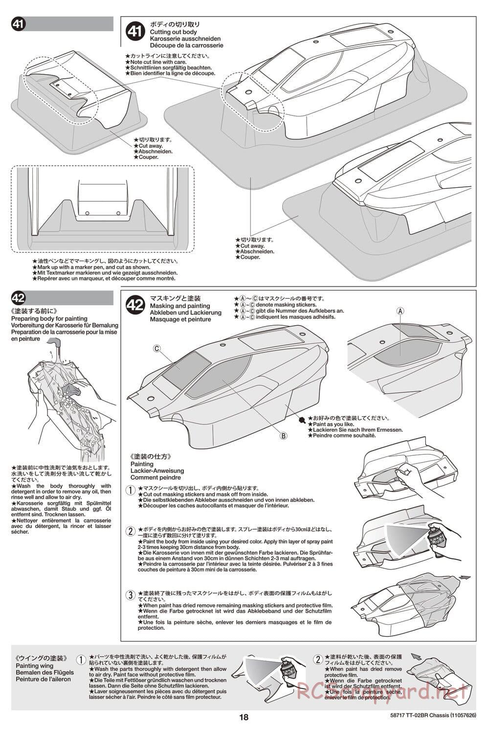 Tamiya - TT-02BR Chassis - Manual - Page 18