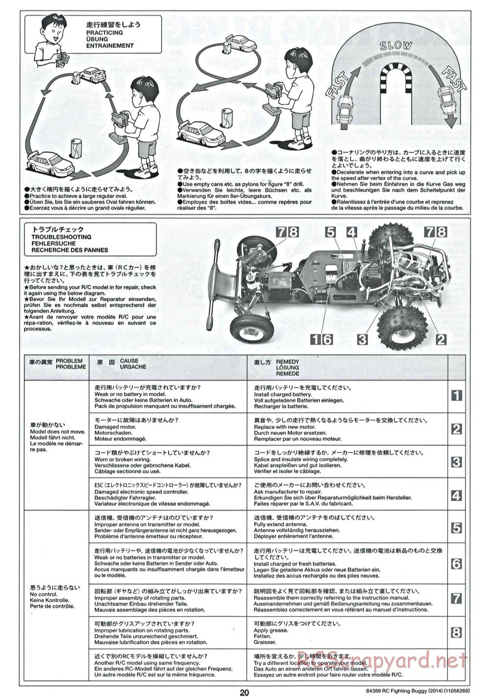 Tamiya - Fighting Buggy (2014) Chassis - Manual - Page 20