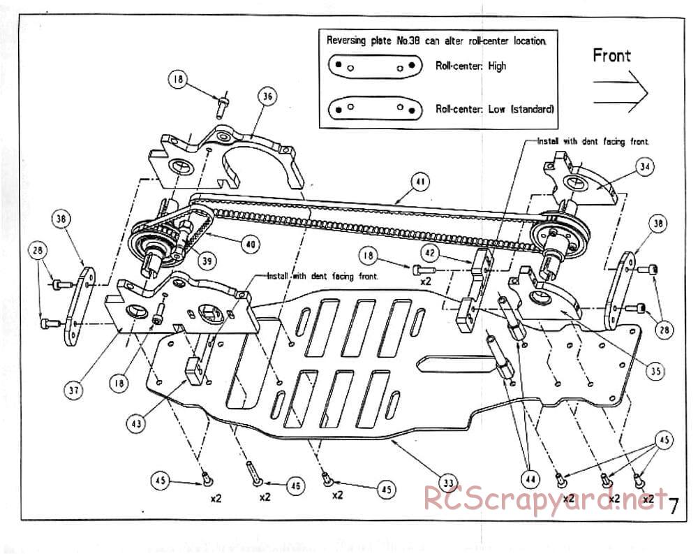 Tamiya - TRF414X Chassis - Manual - Page 7