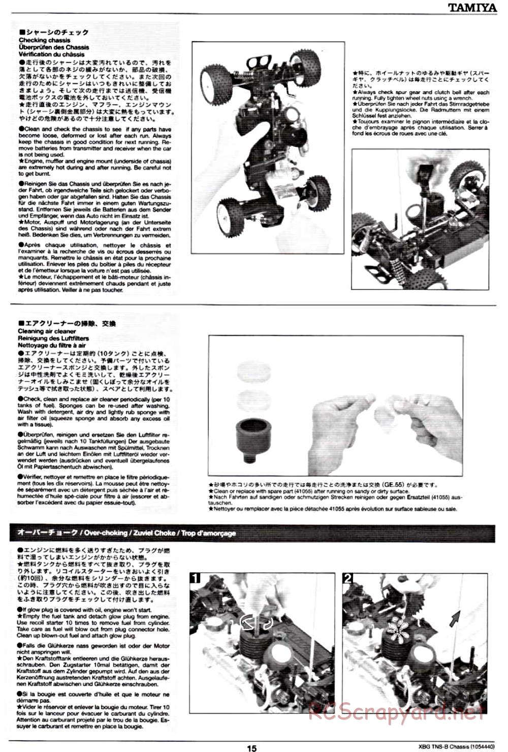 Tamiya - TNS-B Chassis - Manual - Page 15