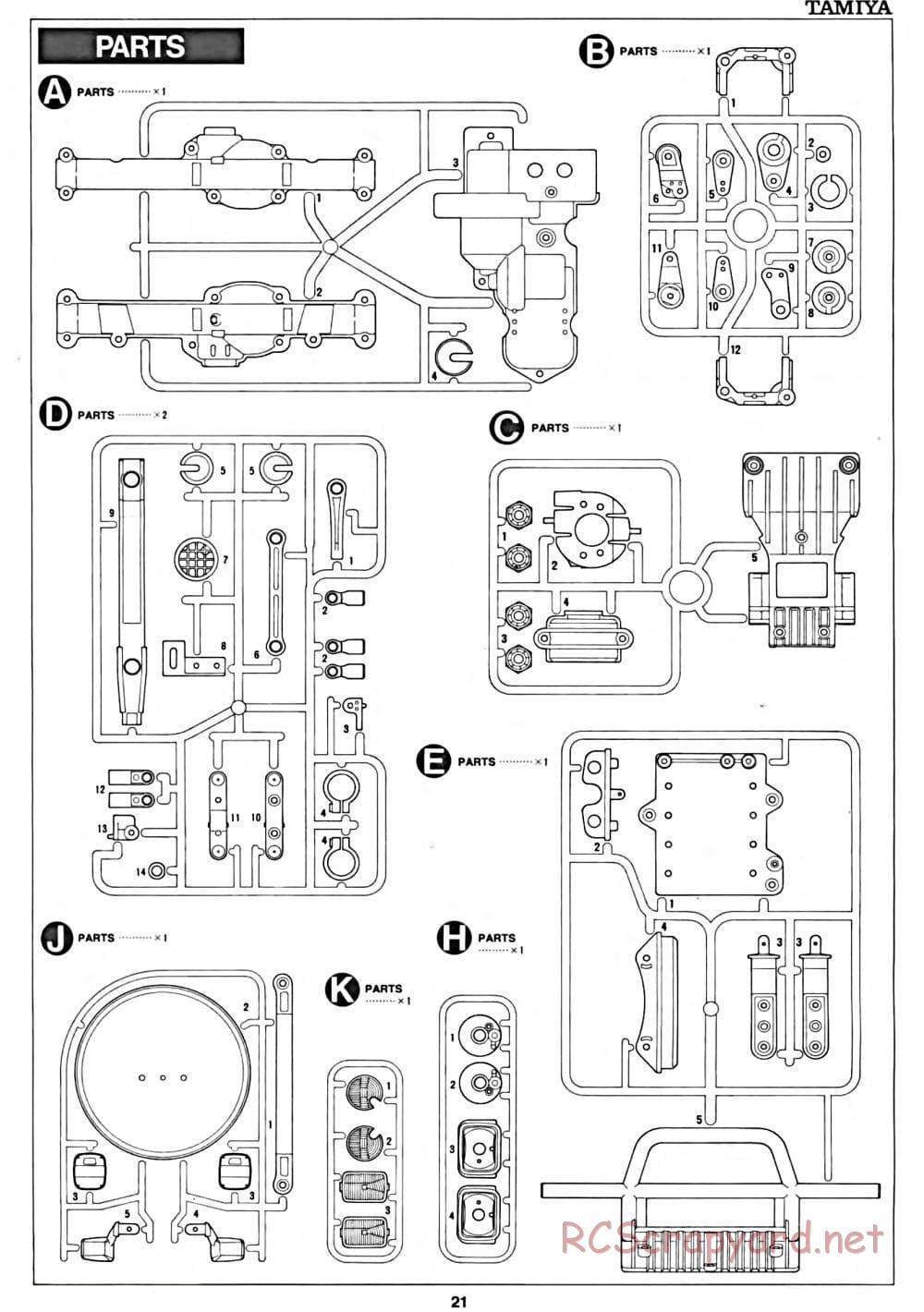Tamiya - CC-01 Chassis - Manual - Page 21