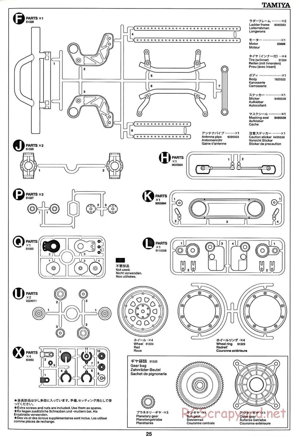 Tamiya - CR-01 Chassis - Manual - Page 25
