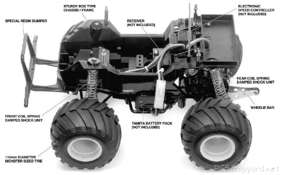 Tamiya - CW-01 Chassis