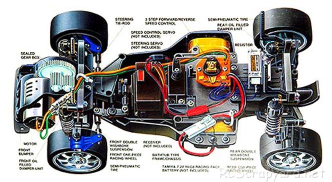 Tamiya - FF-01 Chassis