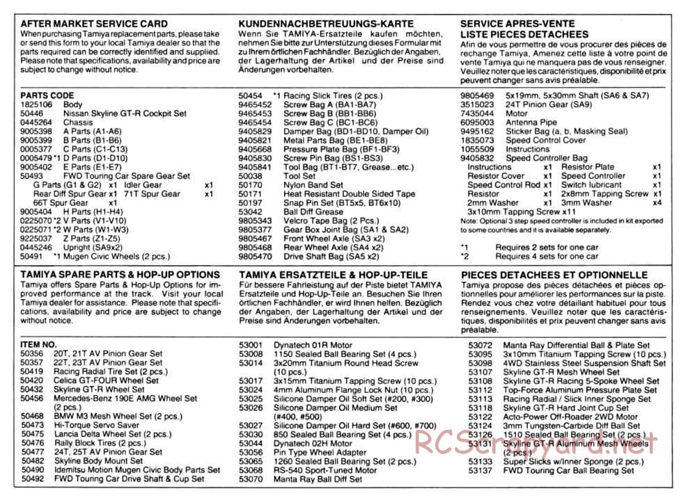 Tamiya - FF-01 Chassis - Manual - Page 24