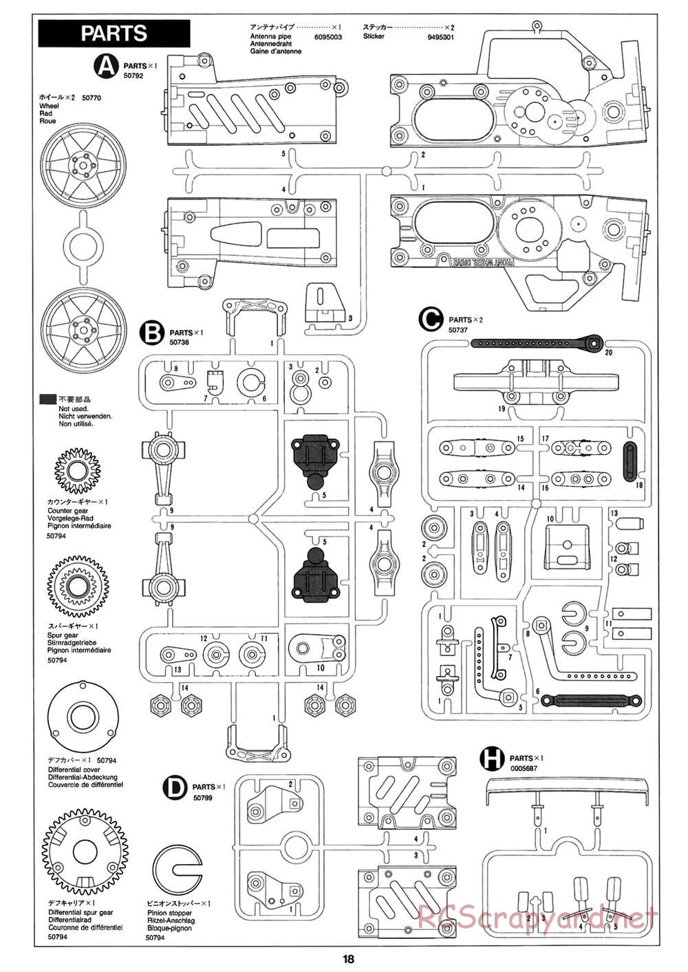 Tamiya - FF-02 Chassis - Manual - Page 14