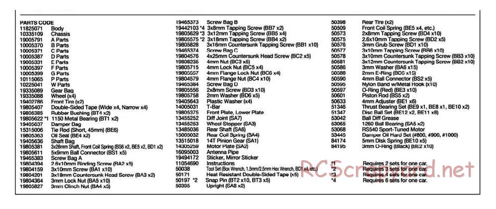 Tamiya - Group-C Chassis - Manual - Page 17