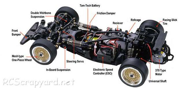 Tamiya - GT-01 Chassis