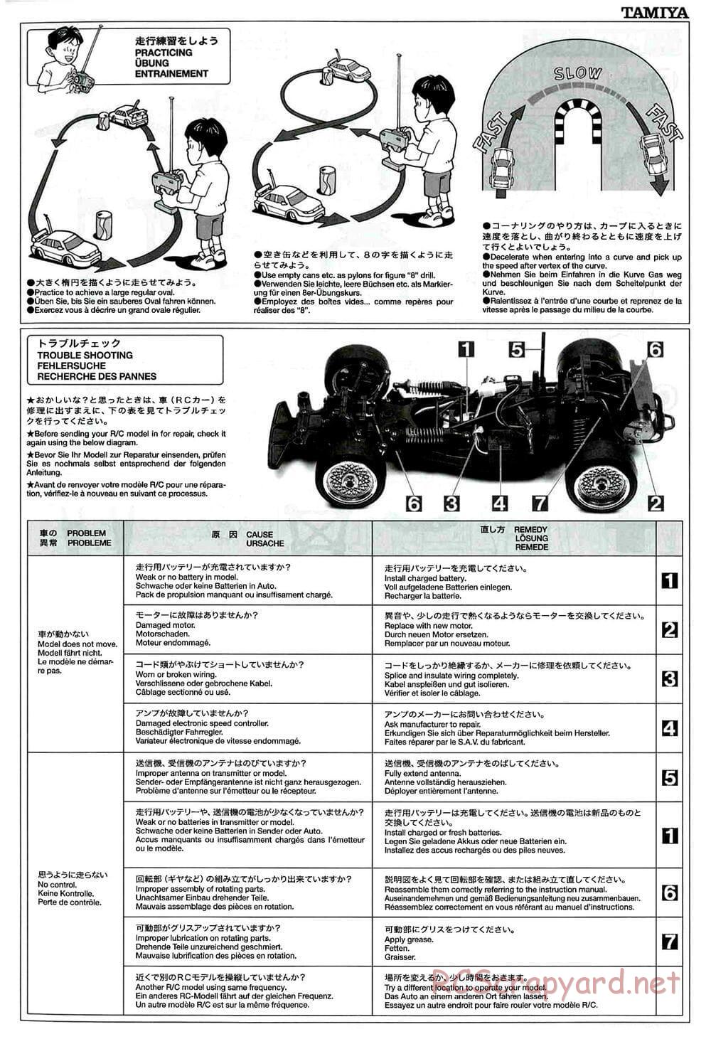 Tamiya - GT-01 Chassis - Manual - Page 18