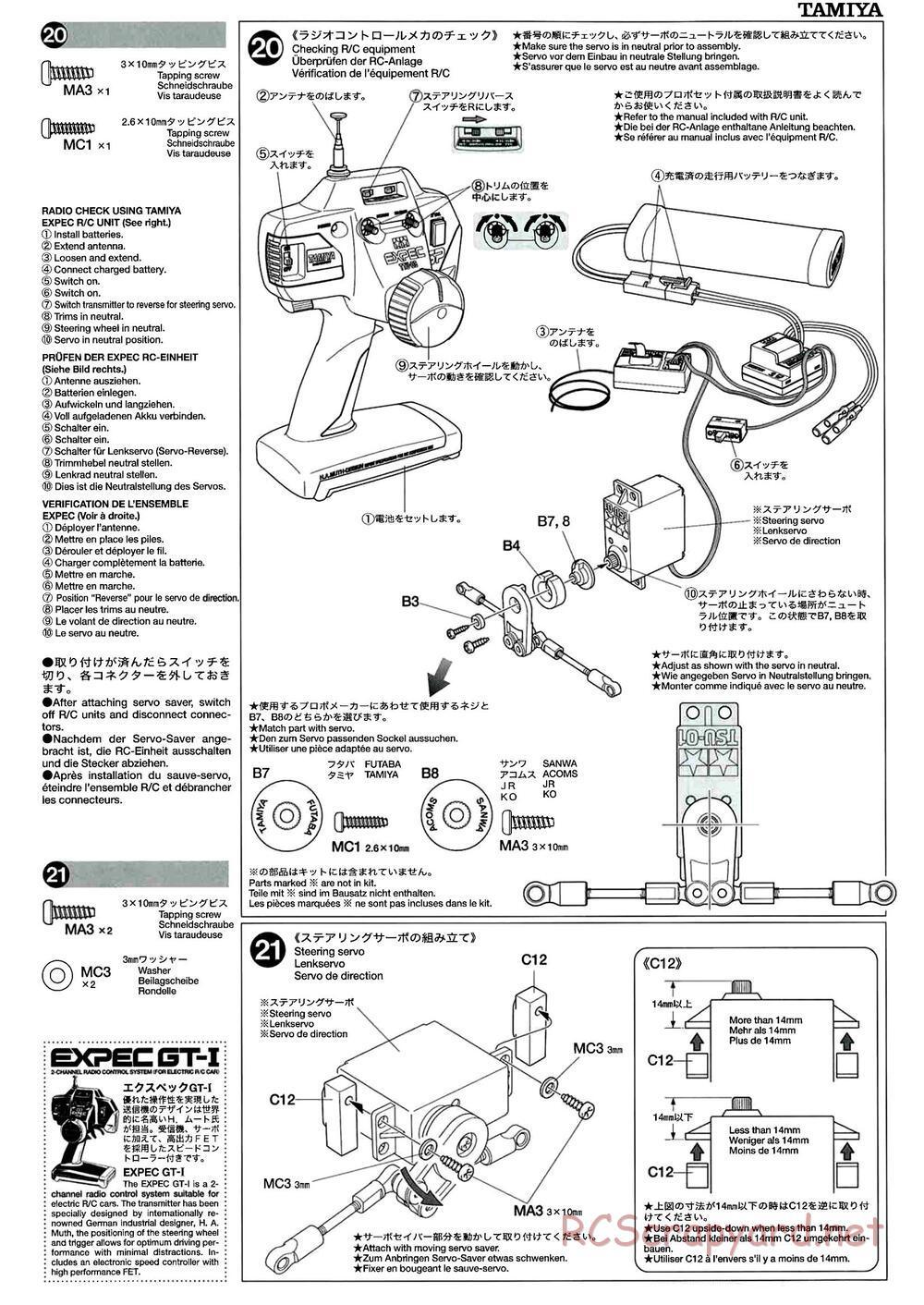 Tamiya - M-04L Chassis - Manual - Page 11