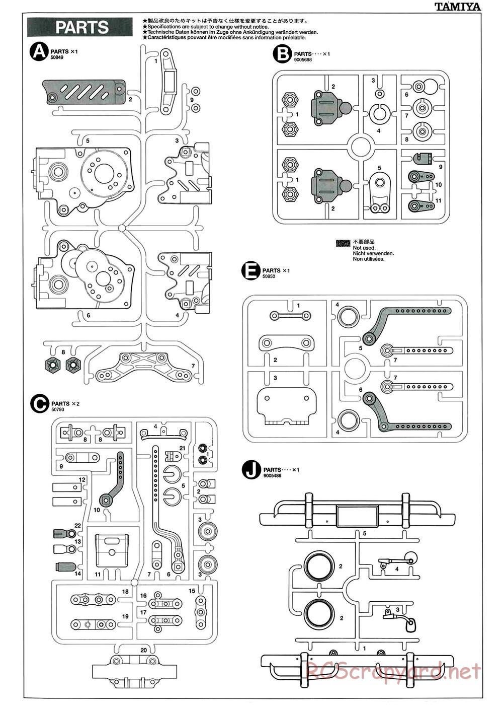 Tamiya - M-04L Chassis - Manual - Page 17