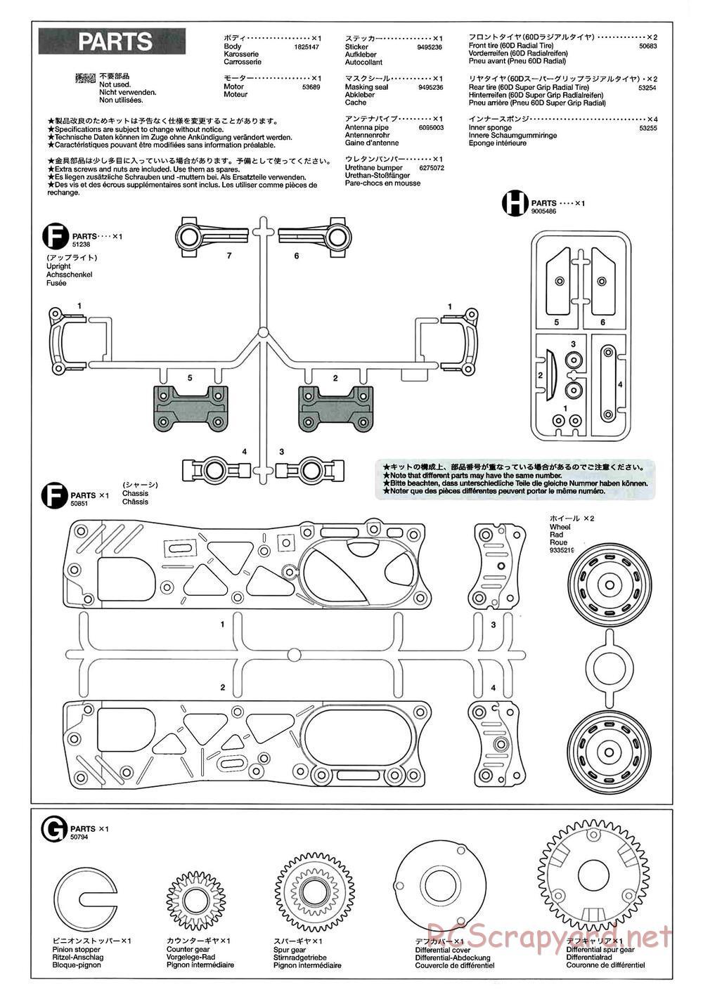 Tamiya - M-04L Chassis - Manual - Page 18