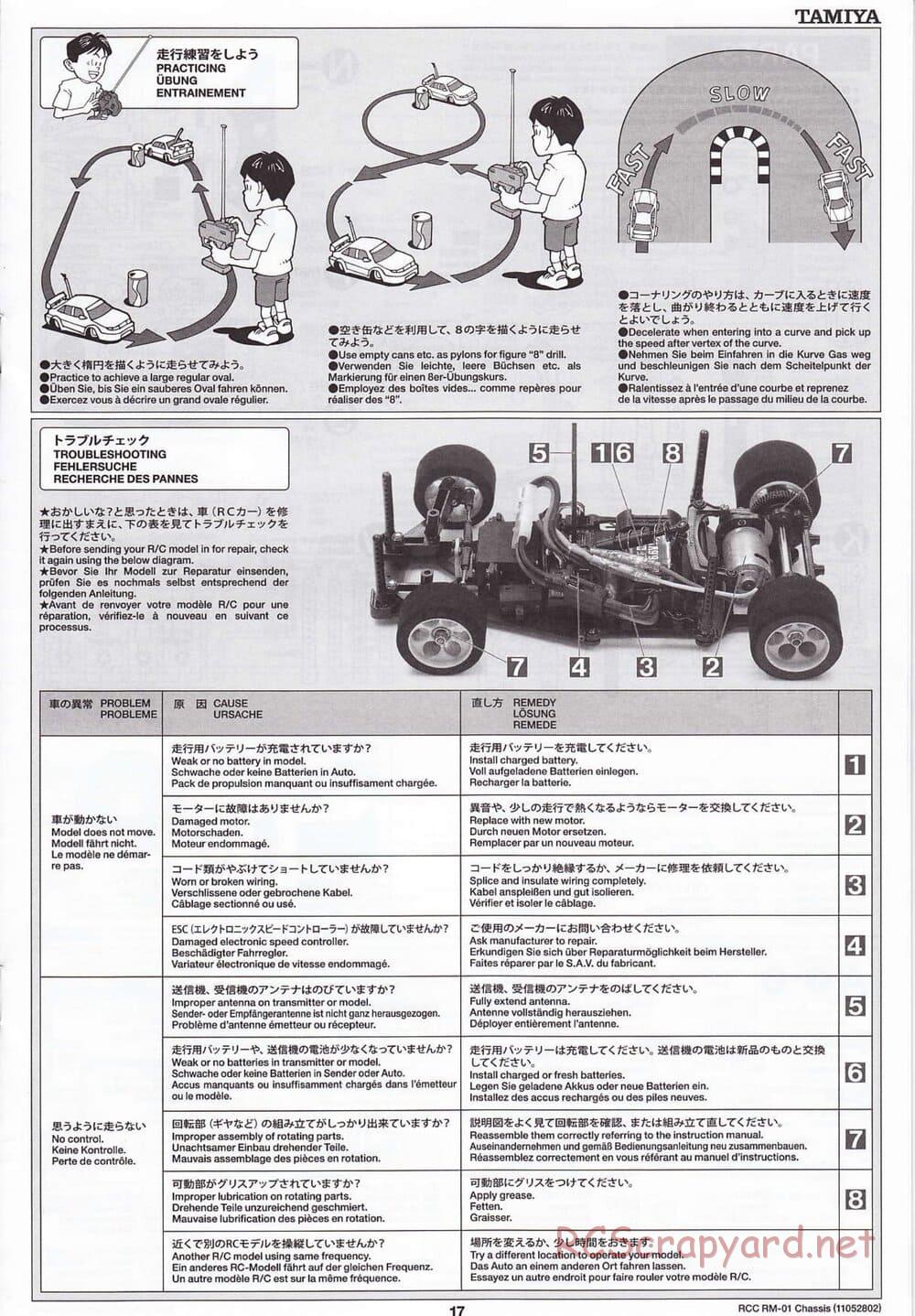 Tamiya - RM-01 Chassis - Manual - Page 17