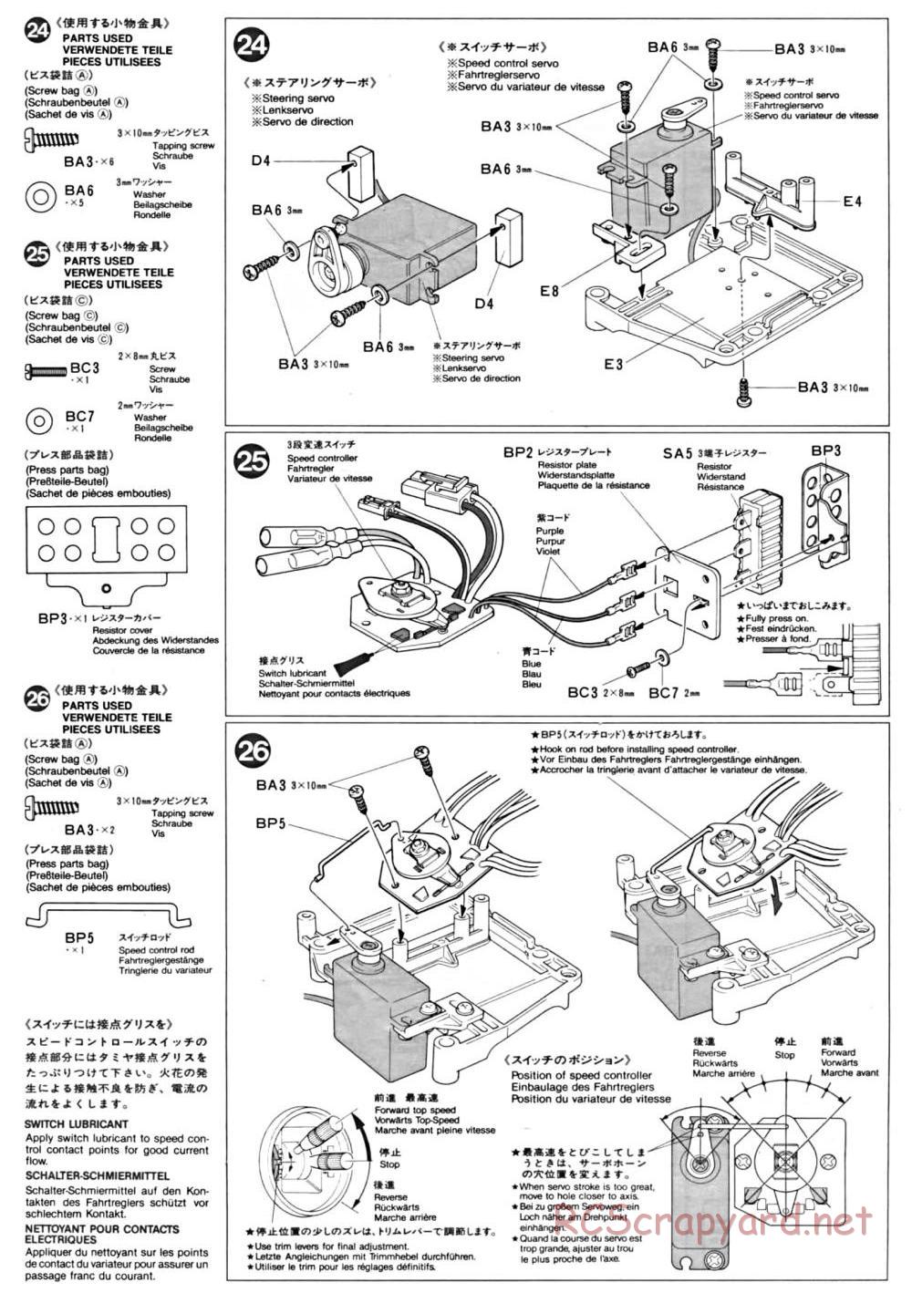 Tamiya - TA-01 Chassis - Manual - Page 9