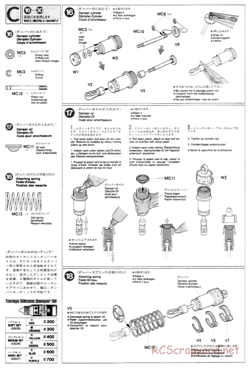 Tamiya - TA-03F Chassis - Manual - Page 10