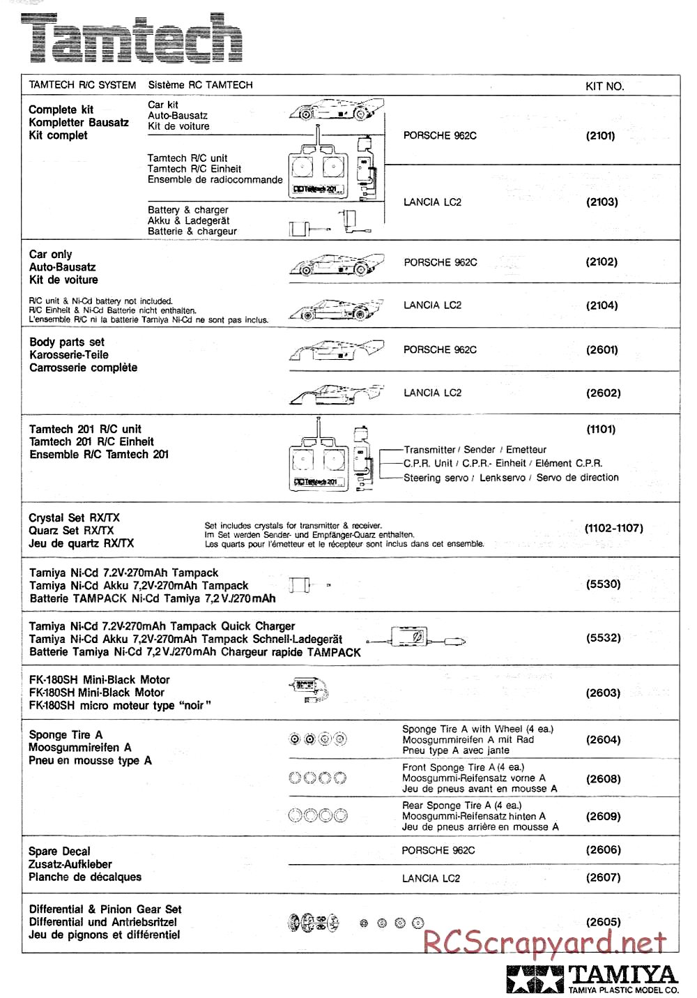 Tamiya - TamTech - On-Road Chassis - Manual - Page 16