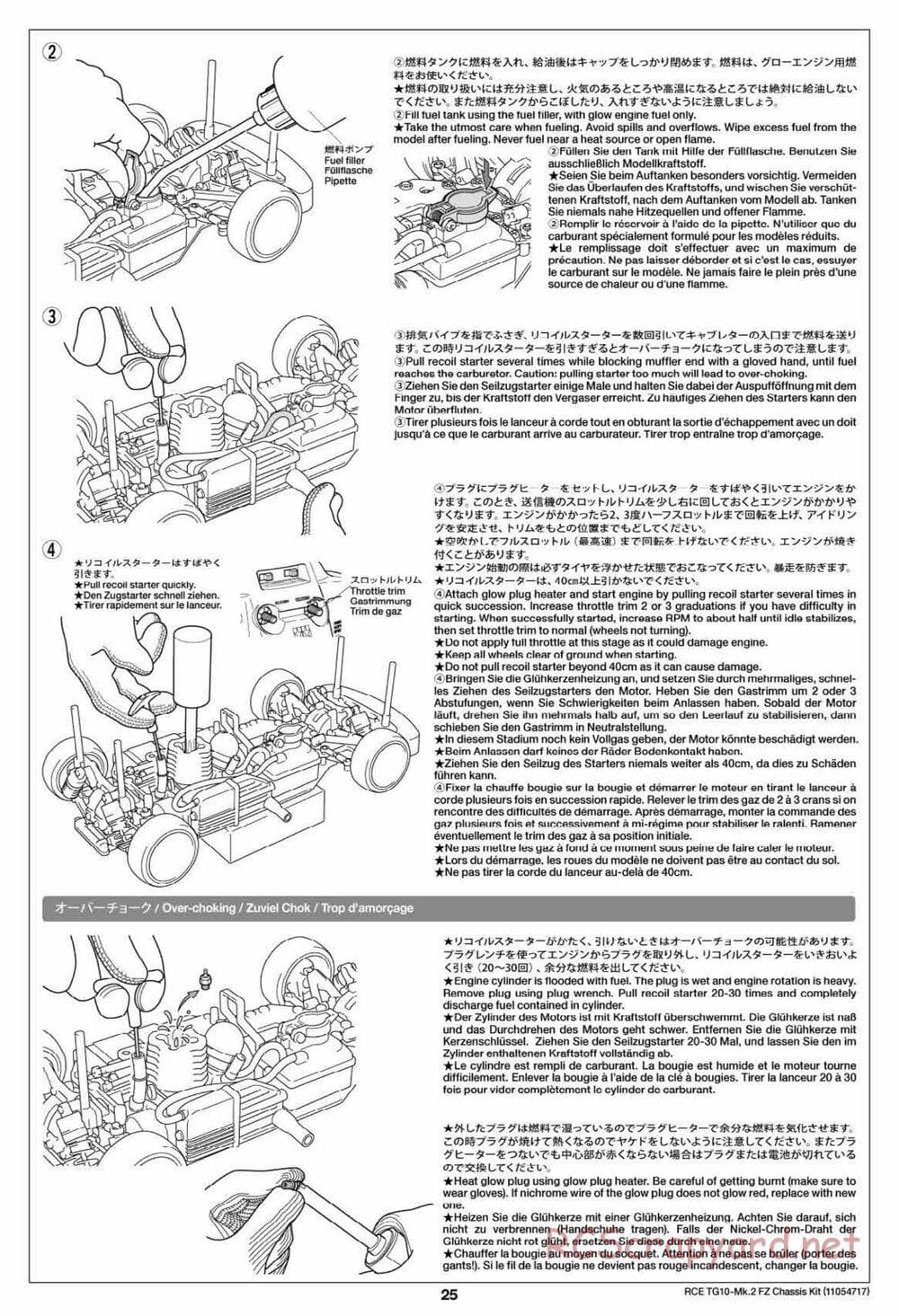 Tamiya - TG10 Mk.2 FZ Chassis - Manual - Page 25