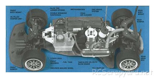 Tamiya - TGX Mk.1 Chassis