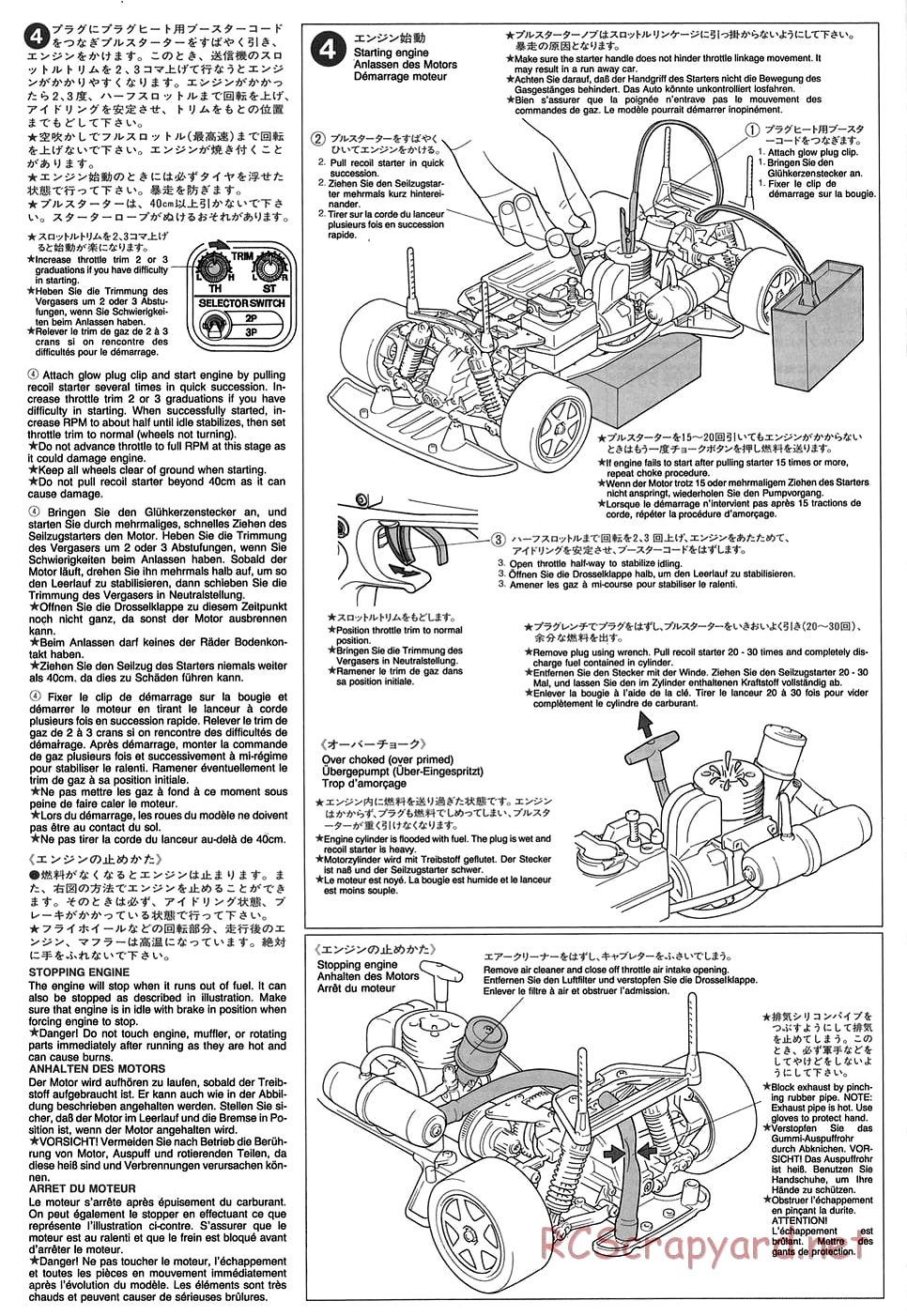 Tamiya - TGX Mk.1 Chassis - Manual - Page 21